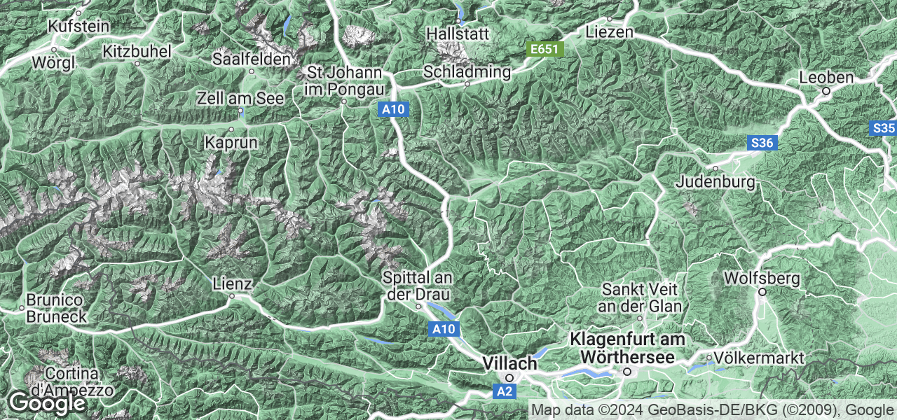 Map Katschberg
